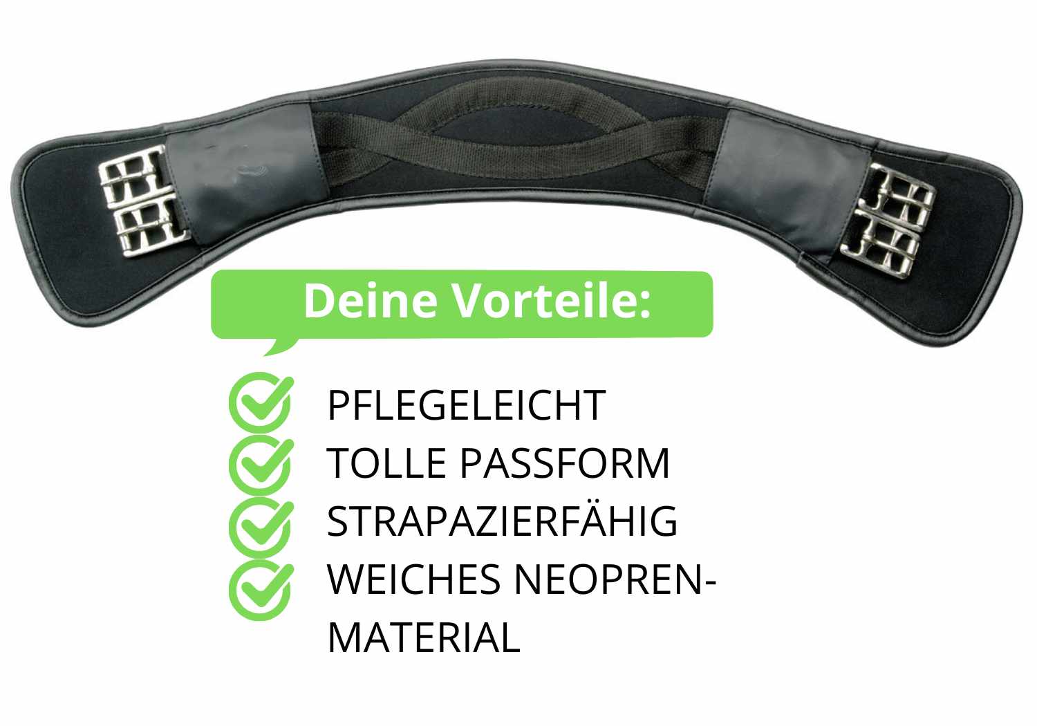 Reitsport Amesbichler Lammfellsattelgurt Kurzgurt Mit Merinofutter
