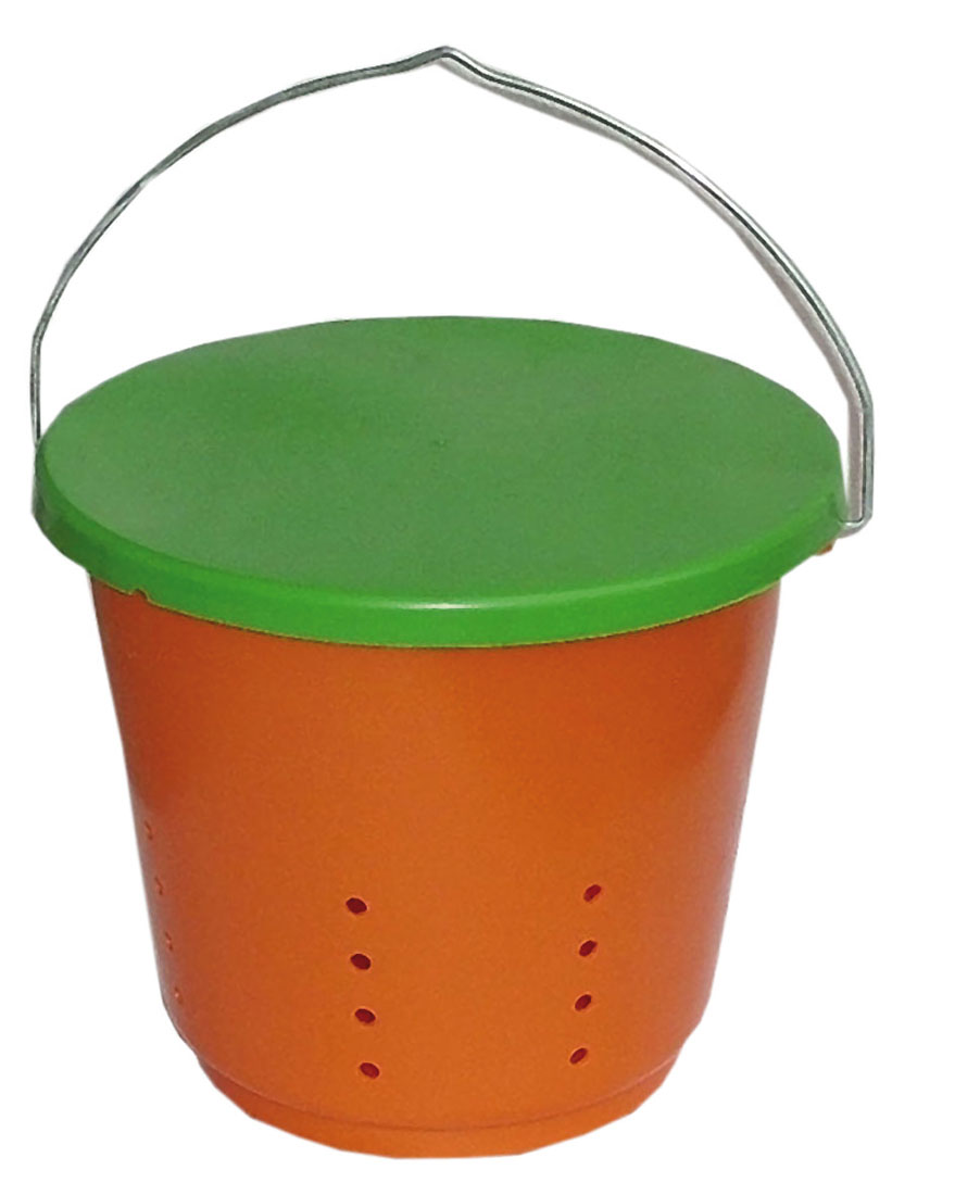 Gewa Karotteneimer | Futtereimer mit Deckel | Obst- und